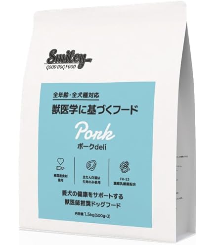 Amazon.co.jp: Smiley ポークdeli 5.0kg : ペット用品